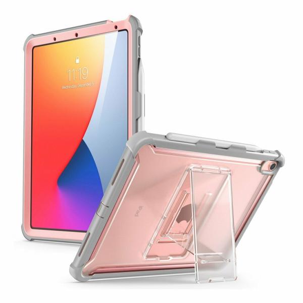 i-Blason Ares Case Luxus Komplett Schutzhülle für iPad Air 4 10.9“ (2020) Rosa